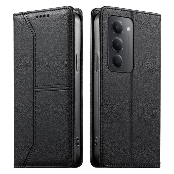 Funda para teléfono de cuero vegano magnética RFID con costuras, For Redmi A7 Pro 4G / 5G 171mm / Poco C85x 5G, For Redmi 15a 5G, For Redmi Turbo 5 Max 5G / Poco X8 Pro Max 5G, For Redmi Note 15 Pro+ 5G Global 163.3mm                                   ...
