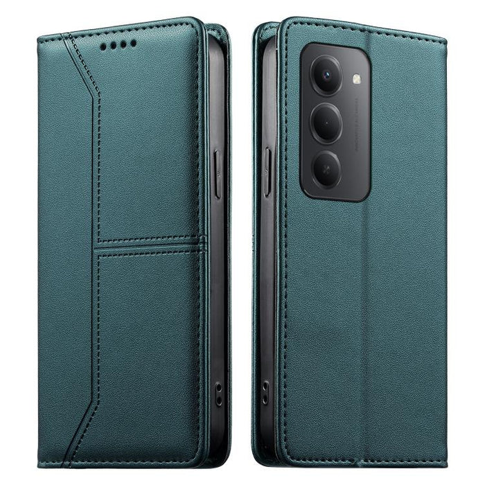 Funda para teléfono de cuero vegano magnética RFID con costuras, For Redmi A7 Pro 4G / 5G 171mm / Poco C85x 5G, For Redmi 15a 5G, For Redmi Turbo 5 Max 5G / Poco X8 Pro Max 5G, For Redmi Note 15 Pro+ 5G Global 163.3mm                                   ...