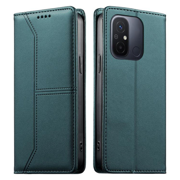 Funda para teléfono de cuero vegano magnética RFID con costuras, For Redmi 13 4G / 5G / Note 13R, For Redmi A3 / A3x / Poco C61, For Redmi K70 / K70 Pro / Poco F6 Pro, For Redmi Note 13 Pro 4G / Poco M6 Pro 4G, For Redmi 13C 4G / 5G / Poco C65         ...