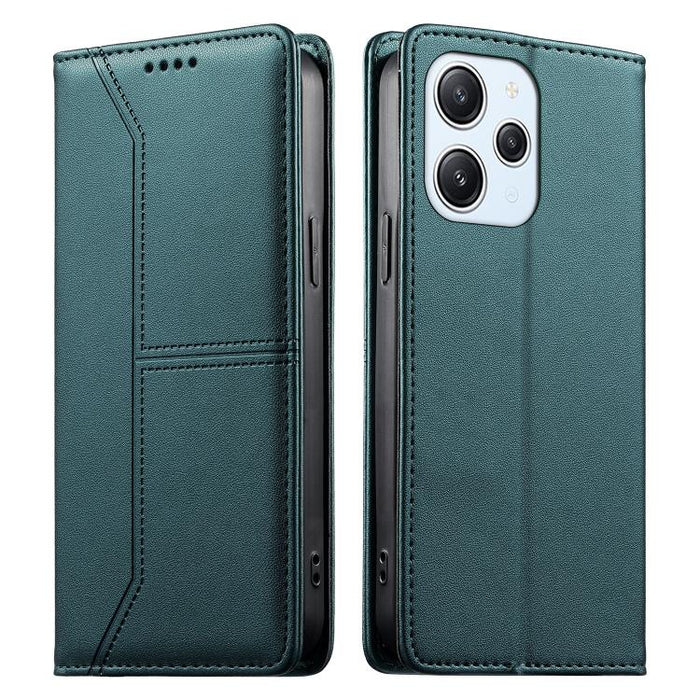Funda para teléfono de cuero vegano magnética RFID con costuras, For Redmi 13 4G / 5G / Note 13R, For Redmi A3 / A3x / Poco C61, For Redmi K70 / K70 Pro / Poco F6 Pro, For Redmi Note 13 Pro 4G / Poco M6 Pro 4G, For Redmi 13C 4G / 5G / Poco C65         ...