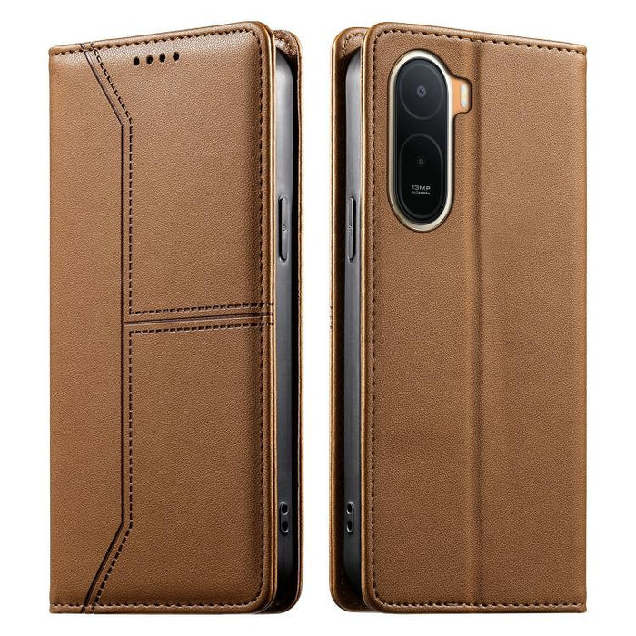 Funda para teléfono de cuero vegano magnética RFID con costuras, For Redmi A7 Pro 4G / 5G 171mm / Poco C85x 5G, For Redmi 15a 5G, For Redmi Turbo 5 Max 5G / Poco X8 Pro Max 5G, For Redmi Note 15 Pro+ 5G Global 163.3mm                                   ...