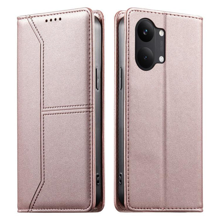 Funda para teléfono de cuero vegano magnética RFID con costuras, For Redmi A7 Pro 4G / 5G 171mm / Poco C85x 5G, For Redmi 15a 5G, For Redmi Turbo 5 Max 5G / Poco X8 Pro Max 5G, For Redmi Note 15 Pro+ 5G Global 163.3mm                                   ...