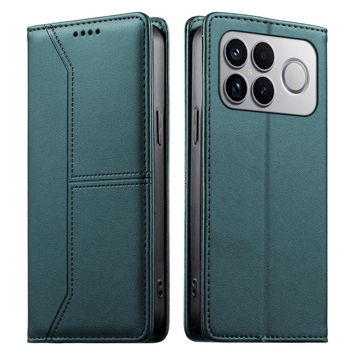 Funda para teléfono de cuero vegano magnética RFID con costuras, For Redmi A7 Pro 4G / 5G 171mm / Poco C85x 5G, For Redmi 15a 5G, For Redmi Turbo 5 Max 5G / Poco X8 Pro Max 5G, For Redmi Note 15 Pro+ 5G Global 163.3mm                                   ...