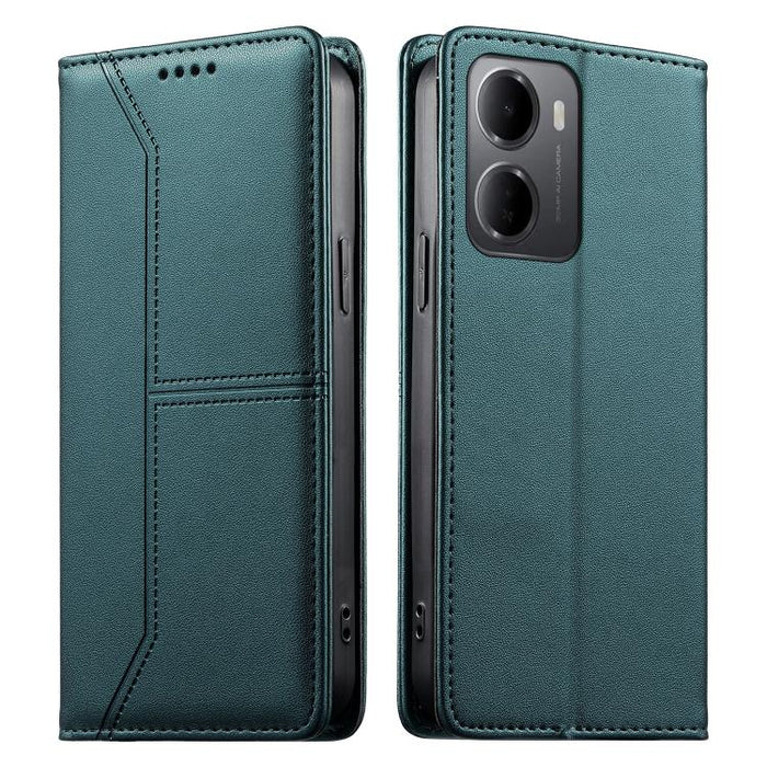 Funda para teléfono de cuero vegano magnética RFID con costuras, For Redmi A7 Pro 4G / 5G 171mm / Poco C85x 5G, For Redmi 15a 5G, For Redmi Turbo 5 Max 5G / Poco X8 Pro Max 5G, For Redmi Note 15 Pro+ 5G Global 163.3mm                                   ...