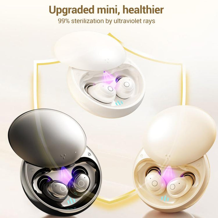 Auriculares Bluetooth intrauditivos T26 True Wireless con reducción de ruido para dormir, T26