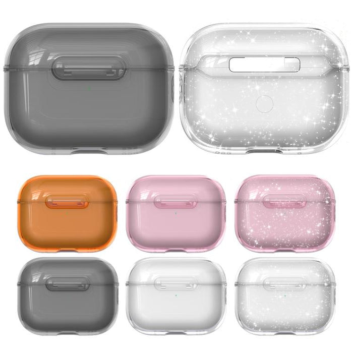 Estuche protector antigolpes para auriculares inalámbricos Clear Lock, For AirPods Pro 3, For AirPods Pro 2, For AirPods Pro