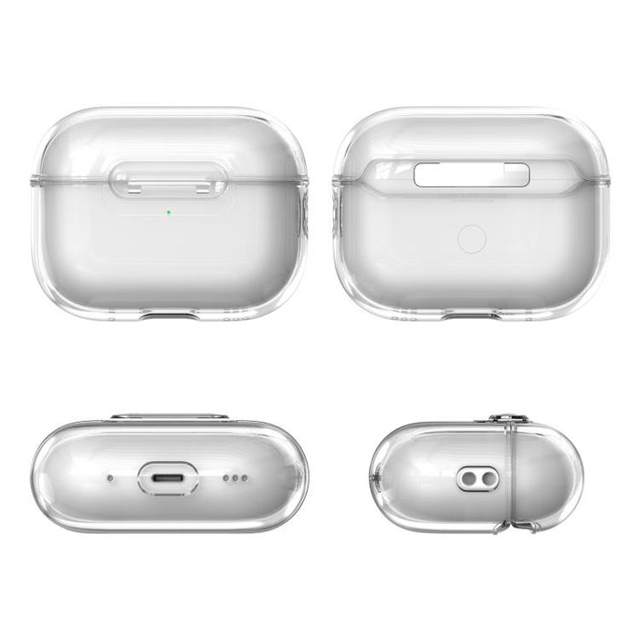 Estuche protector antigolpes para auriculares inalámbricos Clear Lock, For AirPods Pro 3, For AirPods Pro 2, For AirPods Pro