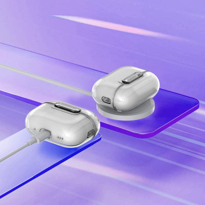 Estuche protector antigolpes para auriculares inalámbricos Clear Lock, For AirPods Pro 3, For AirPods Pro 2, For AirPods Pro
