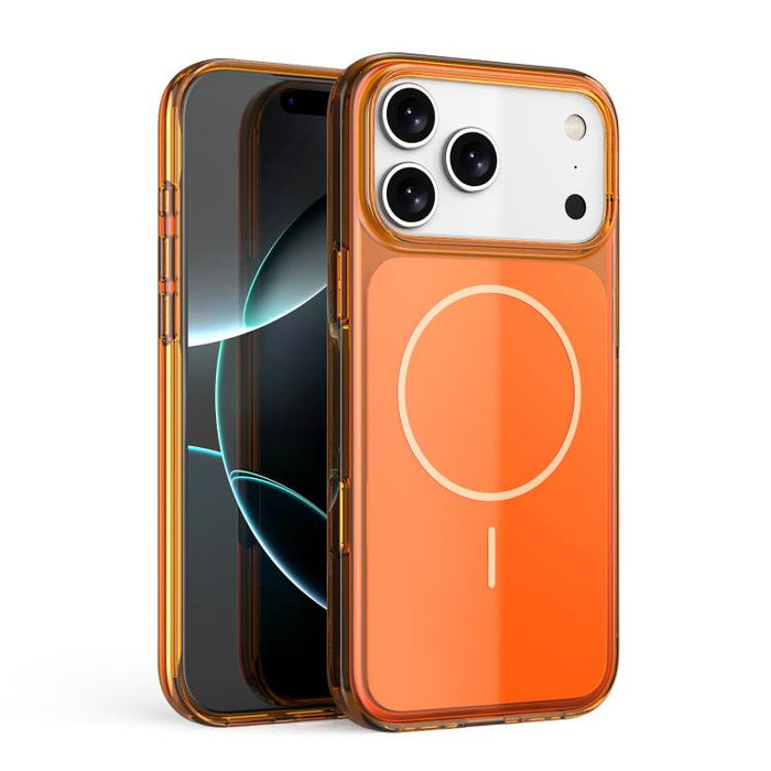 Funda magnética translúcida a prueba de golpes para teléfono (PC), For iPhone 17 Pro Max, For iPhone 17 Pro