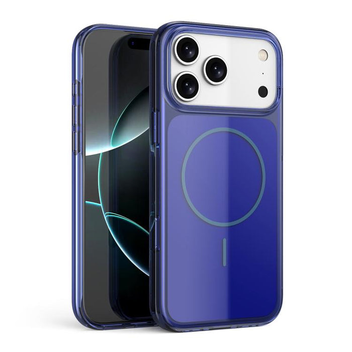 Funda magnética translúcida a prueba de golpes para teléfono (PC), For iPhone 17 Pro Max, For iPhone 17 Pro