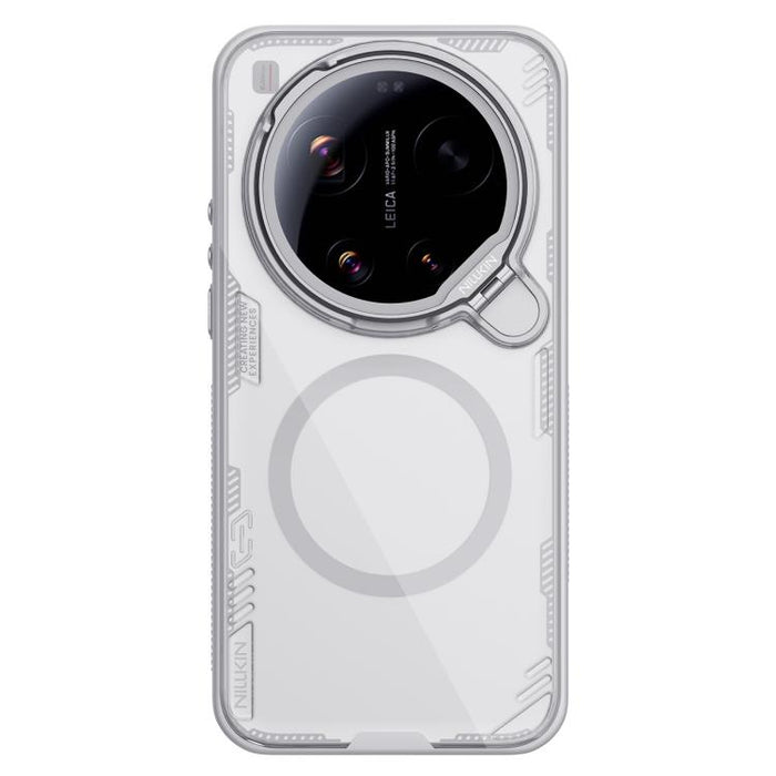Funda magnética transparente para teléfono NILLKIN Iceblade Prop CamShield, For Xiaomi 17 Ultra