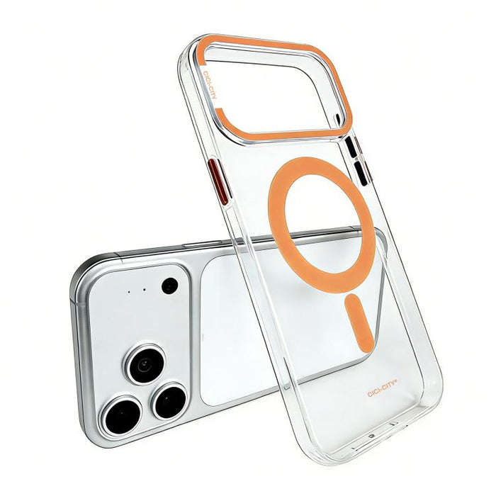 Funda magnética transparente autorreparable para teléfono CICI-CITY IMD, For iPhone 17 Pro Max, For iPhone 17 Pro