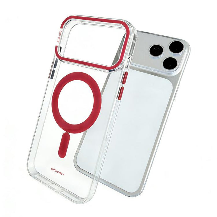 Funda magnética transparente autorreparable para teléfono CICI-CITY IMD, For iPhone 17 Pro Max, For iPhone 17 Pro