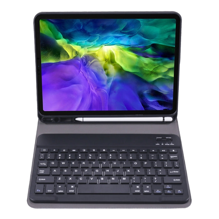 A098B Funda protectora de teclado Bluetooth ultradelgada desmontable de TPU para iPad Air 4 de 10,9 pulgadas (2020), con soporte y ranura para bolígrafo