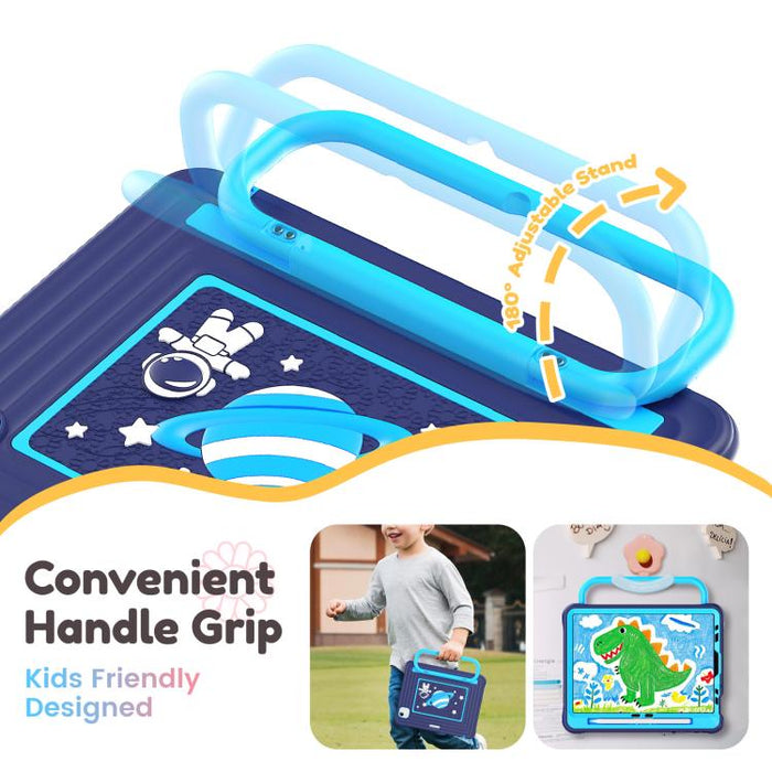 Funda híbrida de silicona para tablet PC con asa y correa para el hombro., For iPad Air 11 2026 / 2025 / 2024, For iPad 2025 / 2022, For iPad mini 2024 / mini 6