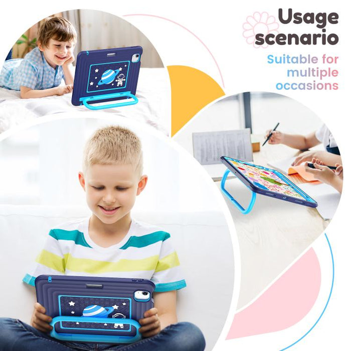 Funda híbrida de silicona para tablet PC con asa y correa para el hombro., For iPad Air 11 2026 / 2025 / 2024, For iPad 2025 / 2022, For iPad mini 2024 / mini 6