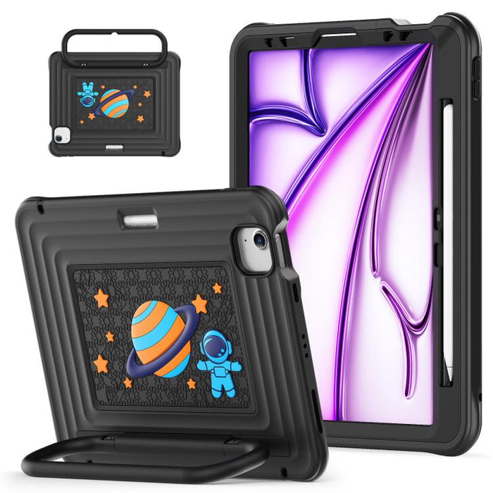 Funda híbrida de silicona para tablet PC con asa y correa para el hombro., For iPad Air 11 2026 / 2025 / 2024, For iPad 2025 / 2022, For iPad mini 2024 / mini 6