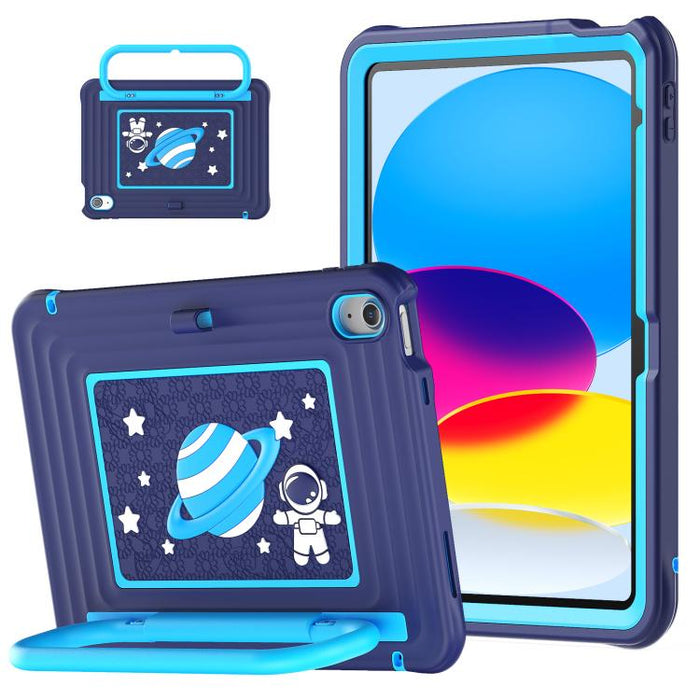 Funda híbrida de silicona para tablet PC con asa y correa para el hombro., For iPad Air 11 2026 / 2025 / 2024, For iPad 2025 / 2022, For iPad mini 2024 / mini 6