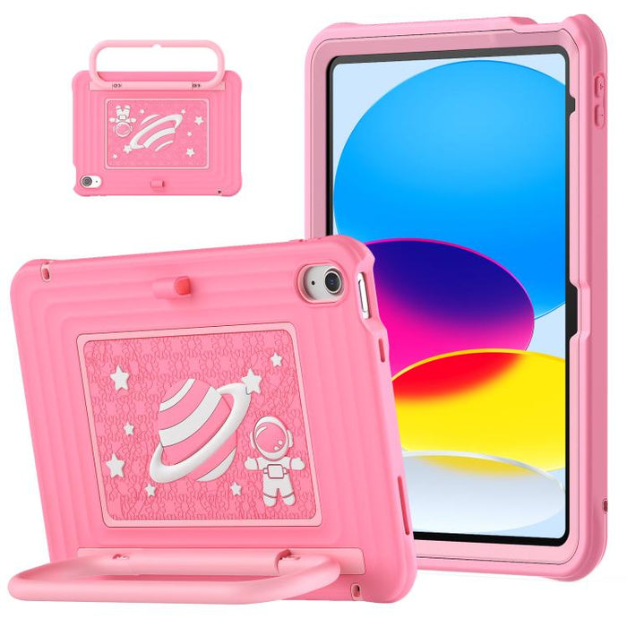 Funda híbrida de silicona para tablet PC con asa y correa para el hombro., For iPad Air 11 2026 / 2025 / 2024, For iPad 2025 / 2022, For iPad mini 2024 / mini 6