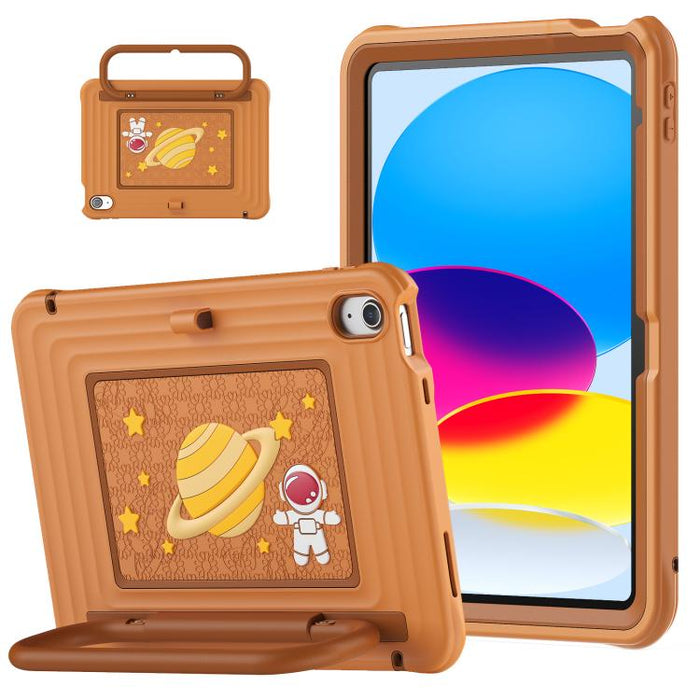 Funda híbrida de silicona para tablet PC con asa y correa para el hombro., For iPad Air 11 2026 / 2025 / 2024, For iPad 2025 / 2022, For iPad mini 2024 / mini 6