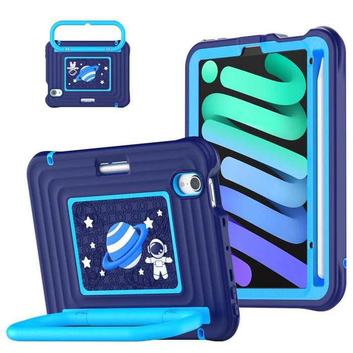 Funda híbrida de silicona para tablet PC con asa y correa para el hombro., For iPad Air 11 2026 / 2025 / 2024, For iPad 2025 / 2022, For iPad mini 2024 / mini 6