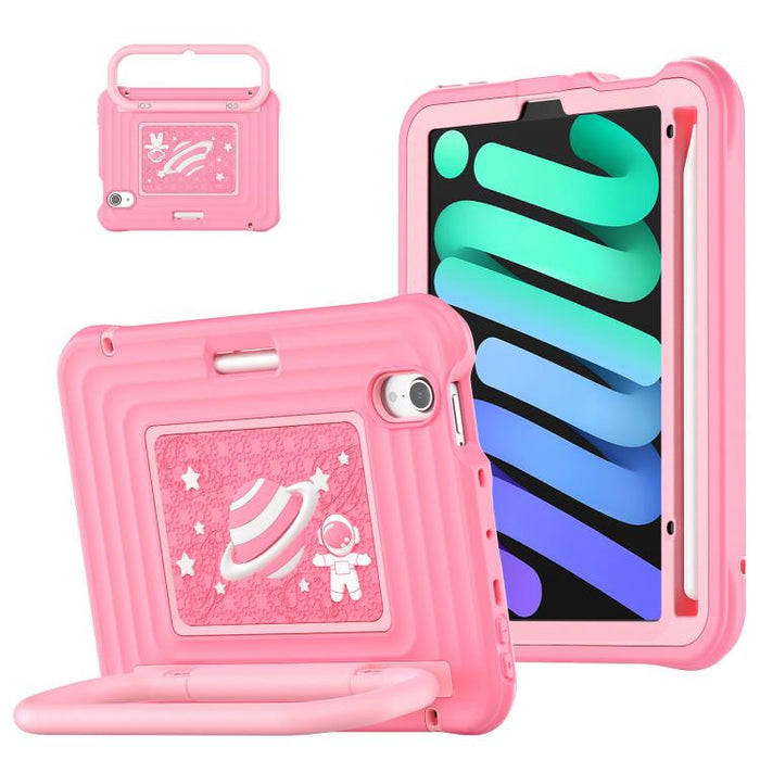 Funda híbrida de silicona para tablet PC con asa y correa para el hombro., For iPad Air 11 2026 / 2025 / 2024, For iPad 2025 / 2022, For iPad mini 2024 / mini 6