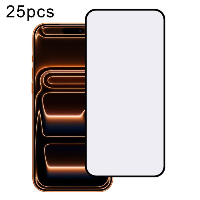 25 láminas de vidrio templado impresas mediante serigrafía con adhesivo de aluminio de alta calidad (380)., For iPhone 17 Pro Max, For iPhone 17 Pro, For iPhone 17 / 16 Pro, For iPhone Air, For iPhone 16 Pro Max, For iPhone 16 Plus / 15 Plus           ...