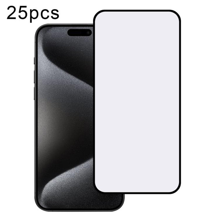 25 láminas de vidrio templado impresas mediante serigrafía con adhesivo de aluminio de alta calidad (380)., For iPhone 17 Pro Max, For iPhone 17 Pro, For iPhone 17 / 16 Pro, For iPhone Air, For iPhone 16 Pro Max, For iPhone 16 Plus / 15 Plus           ...