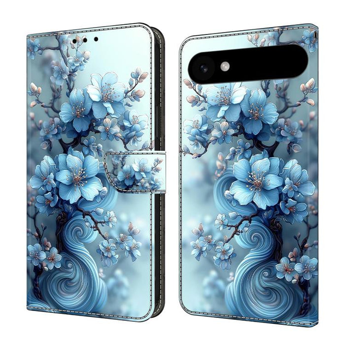 Funda para teléfono de cuero vegano pintado con efecto cristal, For iPhone 17e / 16e, For iPhone 17 Pro Max, For iPhone 17 Pro, For iPhone 17, For iPhone Air, For iPhone 16 Pro Max, For iPhone 16 Pro, For iPhone 16