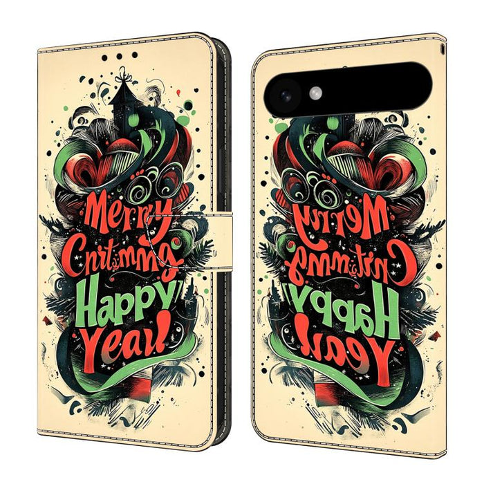 Funda para teléfono de cuero vegano pintado con efecto cristal, For iPhone 17e / 16e, For iPhone 17 Pro Max, For iPhone 17 Pro, For iPhone 17, For iPhone Air, For iPhone 16 Pro Max, For iPhone 16 Pro, For iPhone 16