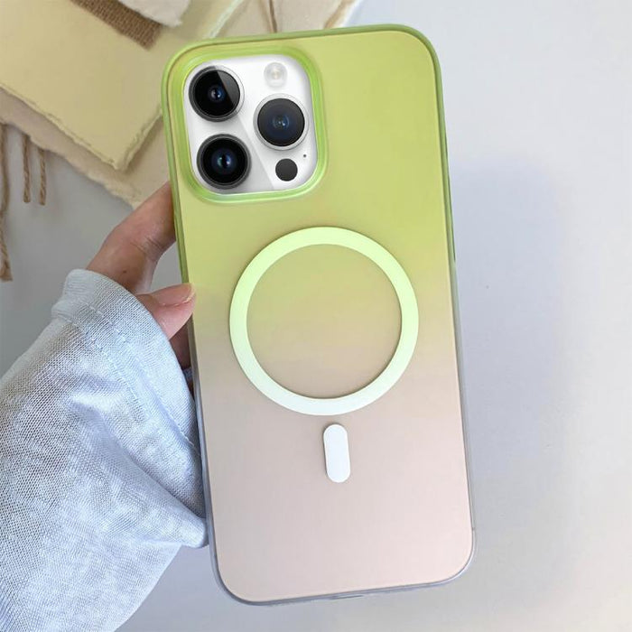 Funda magnética para teléfono de TPU con degradado esmerilado, For iPhone 12, For iPhone 12 Pro Max, For iPhone 12 Pro, For iPhone 11 Pro Max, For iPhone 11, For iPhone 11 Pro