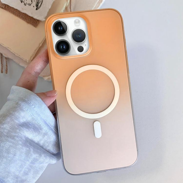 Funda magnética para teléfono de TPU con degradado esmerilado, For iPhone 12, For iPhone 12 Pro Max, For iPhone 12 Pro, For iPhone 11 Pro Max, For iPhone 11, For iPhone 11 Pro