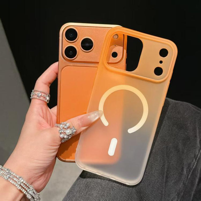 Funda magnética para teléfono de TPU con degradado esmerilado, For iPhone 12, For iPhone 12 Pro Max, For iPhone 12 Pro, For iPhone 11 Pro Max, For iPhone 11, For iPhone 11 Pro