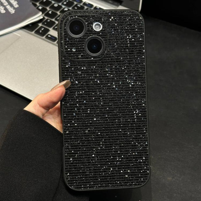 Funda para teléfono de acrílico con diamantes de imitación que cubre toda la superficie, For iPhone 17 Pro Max, For iPhone 17 Pro, For iPhone 17, For iPhone 16 Pro Max, For iPhone 16 Pro, For iPhone 16, For iPhone 15 Pro Max, For iPhone 15 Pro         ...