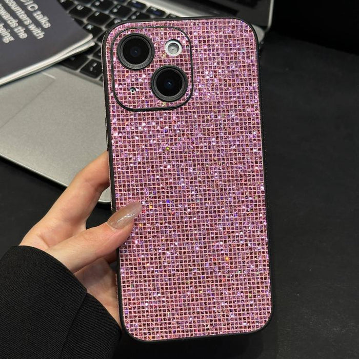 Funda para teléfono de acrílico con diamantes de imitación que cubre toda la superficie, For iPhone 17 Pro Max, For iPhone 17 Pro, For iPhone 17, For iPhone 16 Pro Max, For iPhone 16 Pro, For iPhone 16, For iPhone 15 Pro Max, For iPhone 15 Pro         ...