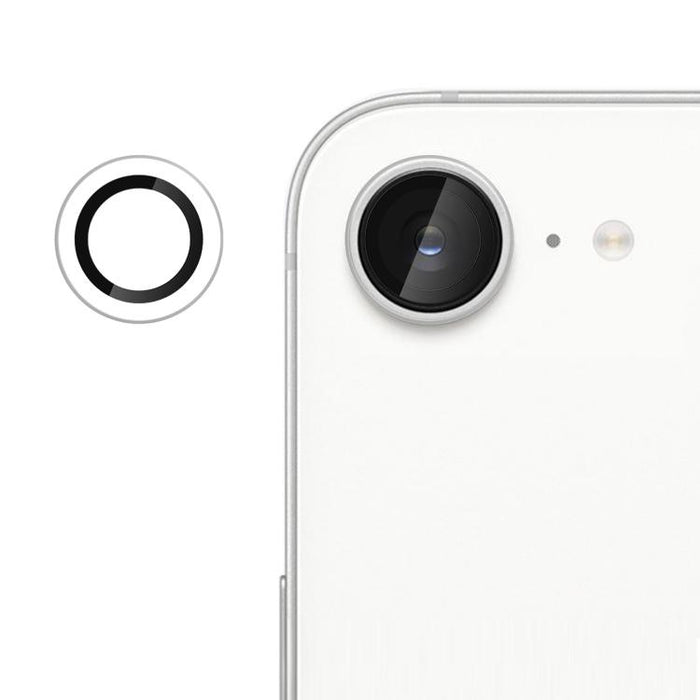 Película protectora de cristal templado ultradelgada Kalebol No Flicker para lentes de cámara individuales, For iPhone 17e / 16e