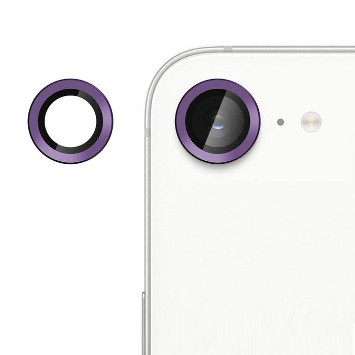 Película protectora de cristal templado ultradelgada Kalebol No Flicker para lentes de cámara individuales, For iPhone 17e / 16e