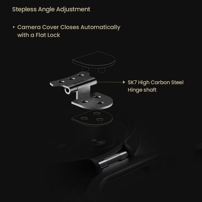 Funda magnética para teléfono NILLKIN CarboProp CamShield negra translúcida, For Xiaomi 17 Ultra