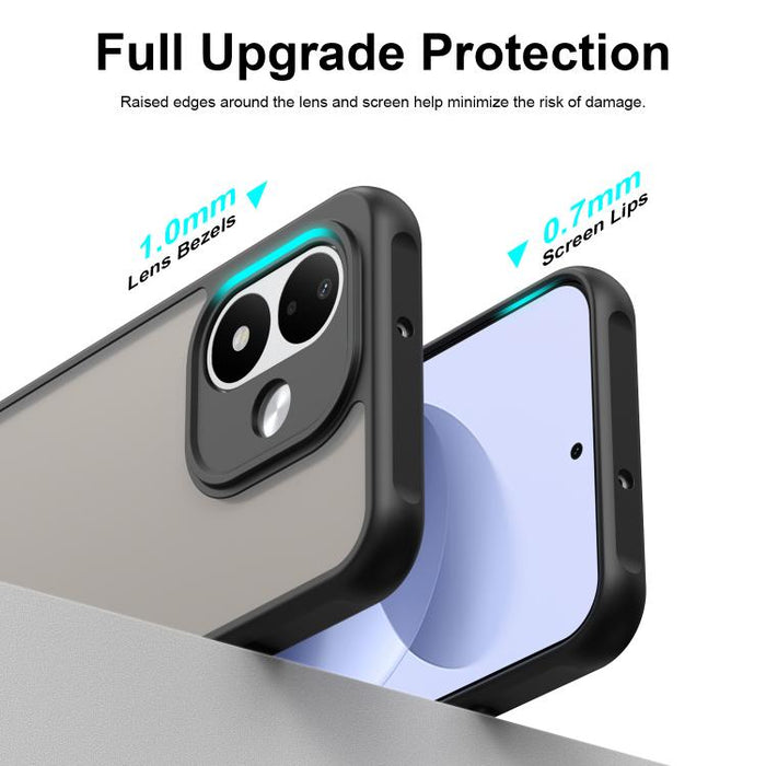 Funda para teléfono Fan Dun Series de TPU híbrido y PC esmerilado, For Redmi Turbo 5 Max/Poco X8 Pro Max 5G, For Redmi Turbo 5 5G / Poco X8 Pro 5G