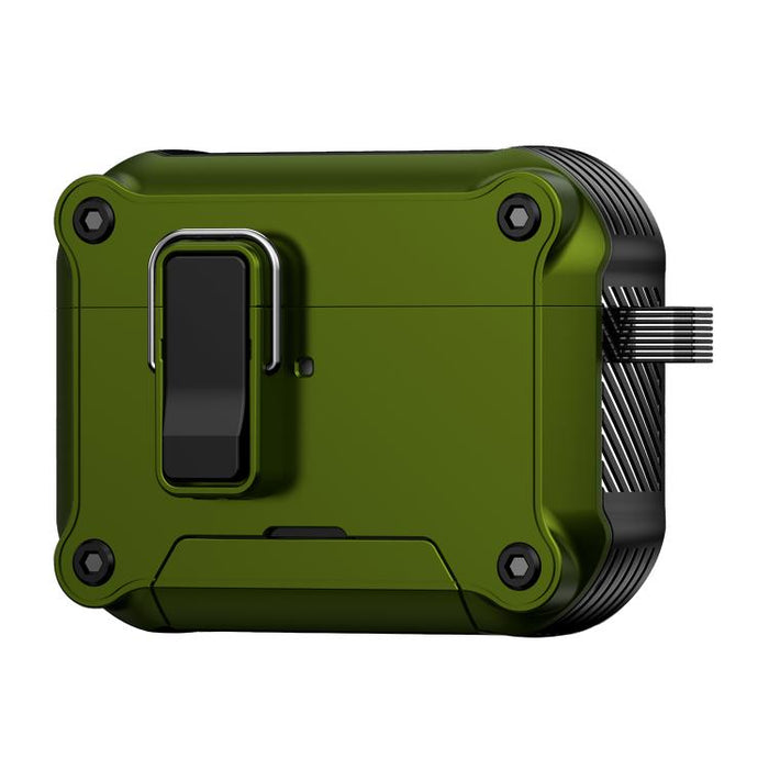 Estuche protector magnético con cierre de seguridad para auriculares con soporte, For AirPods Pro 3, For AirPods 4, For AirPods Pro 2, For AirPods Pro