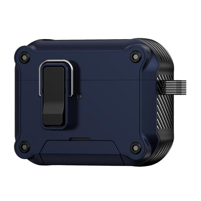 Estuche protector magnético con cierre de seguridad para auriculares con soporte, For AirPods Pro 3, For AirPods 4, For AirPods Pro 2, For AirPods Pro