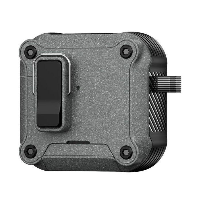 Estuche protector magnético con cierre de seguridad para auriculares con soporte, For AirPods Pro 3, For AirPods 4, For AirPods Pro 2, For AirPods Pro