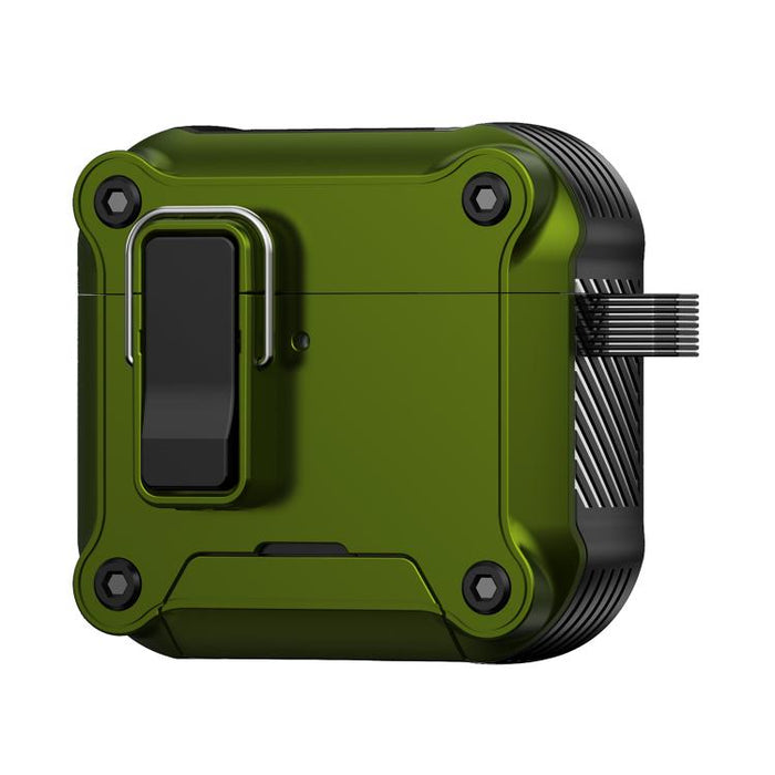 Estuche protector magnético con cierre de seguridad para auriculares con soporte, For AirPods Pro 3, For AirPods 4, For AirPods Pro 2, For AirPods Pro