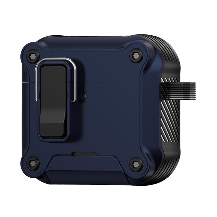 Estuche protector magnético con cierre de seguridad para auriculares con soporte, For AirPods Pro 3, For AirPods 4, For AirPods Pro 2, For AirPods Pro