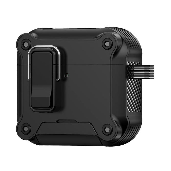 Estuche protector magnético con cierre de seguridad para auriculares con soporte, For AirPods Pro 3, For AirPods 4, For AirPods Pro 2, For AirPods Pro