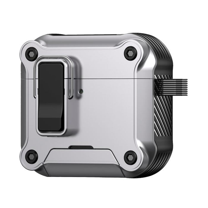 Estuche protector magnético con cierre de seguridad para auriculares con soporte, For AirPods Pro 3, For AirPods 4, For AirPods Pro 2, For AirPods Pro