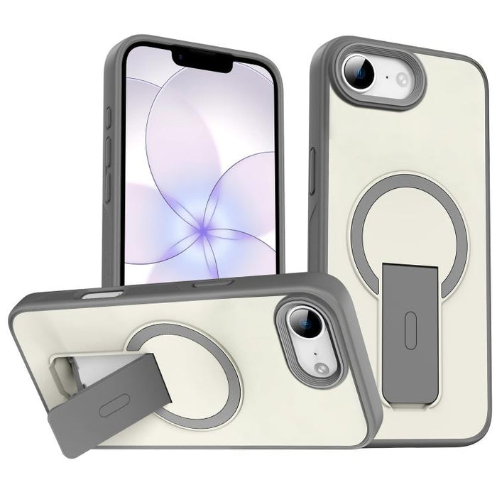 Funda para teléfono MagSafe con soporte invisible y tacto suave, For iPhone 16e / 17e, For iPhone 17 Pro Max, For iPhone 17 Pro, For iPhone 17, For iPhone Air