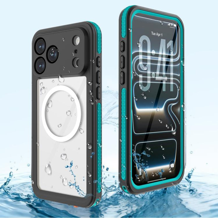 Funda magnética impermeable para teléfono RedPepper Serie V IP68, For iPhone 17 Pro Max