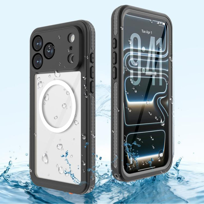 Funda magnética impermeable para teléfono RedPepper Serie V IP68, For iPhone 17 Pro Max