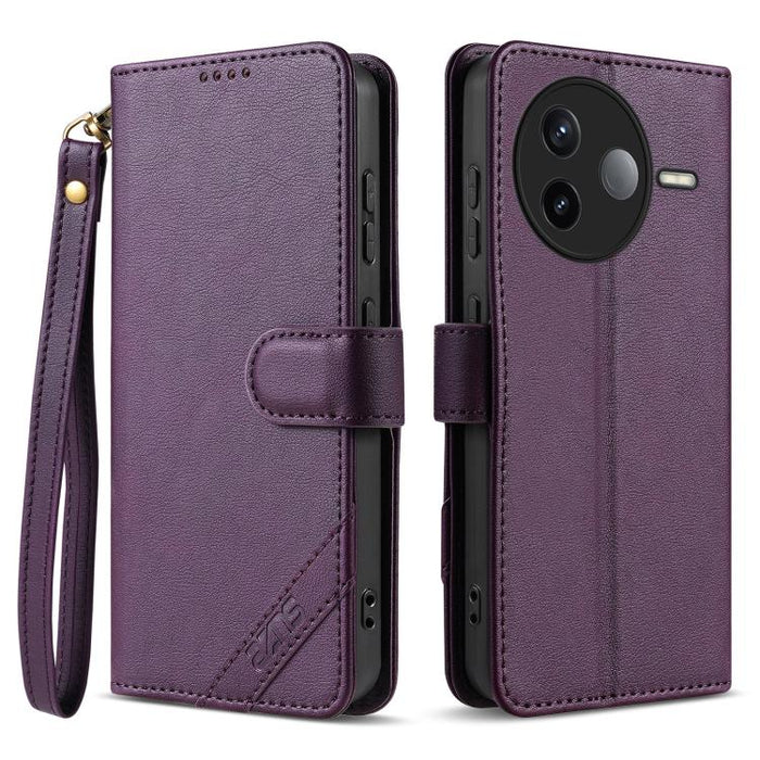 Funda para teléfono AZNS Serie A2 con tres tarjetas, protección RFID, piel vegana y correa., For Redmi Turbo 5 Max 5G / Poco X8 Pro Max 5G, For Redmi Turbo 5 5G / Poco X8 Pro 5G, For Redmi K90, For Redmi K90 Pro Max                                     ...